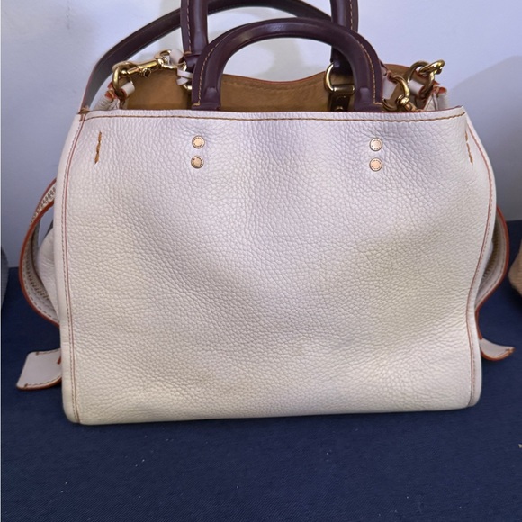 Coach Rogue 30 Chalk Second Generation 2nd Gen great condition, full grain bag - Picture 3 of 9